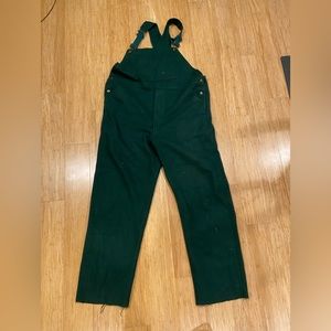Johnson Woolen Mills Wool Bib Overalls